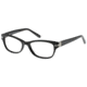 Exces Princess 133 Single Vision Prescription Eyeglasses, Black/Silver Frame, EXP133101SV