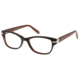 Exces Princess 133 Single Vision Prescription Eyeglasses, Brown/Cognac/Gold Frame, EXP131102SV