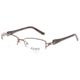 Exces Princess 144 Bifocal Prescription Eyeglasses, Brown/Marble Frame, EXP144403BI