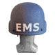 ExecDefense USA EMS / EMT Ballistic Helmet MICH, III-A, Navy Blue, L, E-EBH-L