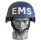 ExecDefense USA EMS / EMT Ballistic Helmet MICH, III-A, Navy Blue, L, E-EBH-L