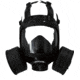 ExecDefense USA FreshTac Gas Mask, Black, Universal Size, ED-FX027