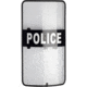 ExecDefense USA RUB-X Riot Shield, Transparent, Standard Size, 35.5in x 19.5in, EXS-221-S