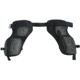 ExecDefense USA TURBO-X Riot Suit, Black &amp; Dark Navy Blue, Universal Size, TURBO-X