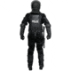 ExecDefense USA TURBO-X Riot Suit, Black &amp; Dark Navy Blue, Universal Size, TURBO-X