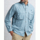 ExOfficio Air Strip Long Sleeve Shirt - Men's, Blue Lead, Medium, 10012035-9350-M
