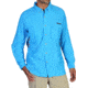 ExOfficio Air Strip Long Sleeve Shirt - Men's, Malibu, Large, 10012035-5421-L