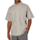 ExOfficio Air Strip Micro Plaid Short Sleeve Shirt - Men's -Walnut-XXX-Large