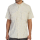 ExOfficio Air Strip Short Sleeve Shirt - Men's-Bone-Small