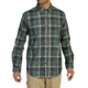 Arabica Plaid Long Sleeve Shirt - Mens -Petrol-Medium