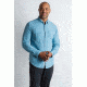 ExOfficio BA Halo Check Long Sleeve Shirt Men's, Navy Check, L 11012856-5595_L
