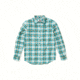 ExOfficio BugsAway Redding Midweight Flannel Long Sleeve - Mens, Algiers Blue, Small, 1101-3352-5328-S