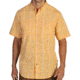 ExOfficio Contour'd Plaid Short Sleeve Shirt - Men's -Mango-X-Large