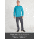 ExOfficio Demo, Hyalite Long Sleeve Shirt - Mens, Algiers Blue, Medium, 1011-3252-AlgiersBl-M-DM