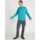 ExOfficio Demo, Hyalite Long Sleeve Shirt - Mens, Algiers Blue, Medium, 1011-3252-AlgiersBl-M-DM