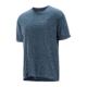 ExOfficio Excursion Short Sleeve Tee, Navy Heather, M, 10123274-5640-M