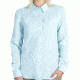 ExOfficio Gill Long Sleeve Shirt - Women's-Tourmaline Check-Small
