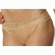 ExOfficio Give-N-Go Lacy Low Bikini - Women's -Nude-Large