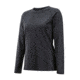 ExOfficio Give-N-Go Perf Base Layer Crew - Women's, Black, Large, 2244-2973-Black-L