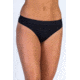 Give-N-Go Sport Mesh Thong - Womens -Black-X-Large