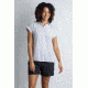 ExOfficio Lencia Short Sleeve Shirt Women's, White, XL 20023097-1000_XL