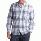 ExOfficio Minimo Plaid Long Sleeve Shirt - Men's -Cement-XX-Large