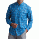 ExOfficio Minimo Plaid Long Sleeve Shirt - Men's -Navy-Large