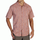 ExOfficio Mundi Jacquard Short Sleeve Shirt - Men's -Aurora-Large