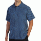 ExOfficio Mundi Jacquard Short Sleeve Shirt - Men's -Malibu-Medium