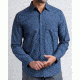 ExOfficio Salida Plaid Long Sleeve Shirt - Men's-Dk Atlantic-XX-Large