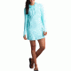ExOfficio Sol Cool Performance Hoody Dress - Women's-Aruba-Small