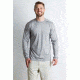 ExOfficio Sol Cool Sun Crew Long Sleeve Shirt Men's, Cement, L 10113127-9430_L