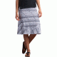 ExOfficio Wanderlux Convertible Print Skirt - Women's-Black/White-Medium