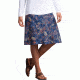 ExOfficio Wanderlux Convertible Print Skirt - Women's-Indigo-Small
