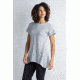 ExOfficio Wanderlux Crossback Short Sleeve Shirt Women's, White, L 20123049-1000_L