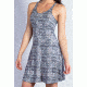 ExOfficio Wanderlux Print Tank Dress - Women's-Dk Pebble Print-Large