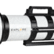 Explore Scientific 152mm Aluminum Doublet Telescope w/ 8x50 Finder Scope, White, DAR152065-01