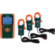 Extech Instruments 1200A 3-Phase Graphical Pwr Analyzer/Datalog Kit W/Nist, PQ3450-12-NIST
