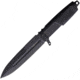 Extrema Ratio Contact Fixed Blade Black Knife, 6.38 black MIL-C-13924 burnished Bohler N690 stai, Black Forprene handle, 0215BLK