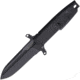 Extrema Ratio Defender DC Fixed Blade Knife, 8.5in Overall, 3.75in Bohler N690 SS Blade, Black Forprene, Black, 04.1000. 0487BLK