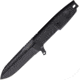 Extrema Ratio Defender Fixed Blade Knife, 8.5in Overall, 3.75in Bohler N690 SS Blade, Black Forprene, Black, 04.1000. 0486BLK