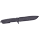 Extrema Ratio DMP Fixed Blade Knife, 6in, N690 Stainless Blade, Black Forprene Handle, 04.1000.0219/BLK