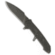 Extrema Ratio Extrema Ratio MF2 Black Liner Lock Knife Black Aluminum 3.375" Black, Black, Bohler N690, adult, BHQ-46496