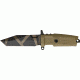 Extrema Ratio Fulcrum C Fixed Blade Knife, 4.25in, Serrated Tanto, Desert Warfare Tan Forprene Handle EX150FCDW