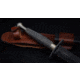 Extrema Ratio Herring NE Fixed Blade Knives, 6.57 in, Bohler N690 Stainless, Dagger Blade, Brass Handle, 04.1000.0319/BL-OR-N