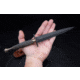 Extrema Ratio Herring NE Fixed Blade Knives, 6.57 in, Bohler N690 Stainless, Dagger Blade, Brass Handle, 04.1000.0319/BL-OR-N