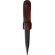 Extrema Ratio Herring NE Fixed Blade Knives, 6.57 in, Bohler N690 Stainless, Dagger Blade, Brass Handle, 04.1000.0319/BL-OR-N