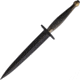 Extrema Ratio Herring NE Fixed Blade Knives, 6.57 in, Bohler N690 Stainless, Dagger Blade, Brass Handle, 04.1000.0319/BL-OR-N