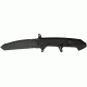 Extrema Ratio MF3 Ingredior Folding Knife, 4.25in, Black Cobalt Steel Tanto, Black Anodized Anticorodal Handle EX133MF3T