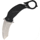 Extrema Ratio Nightmare Karambit Stonewash Folding Knife,3in,Bohler N-690 Steel,Standard Edge,Stonewash,Black,Aluminum Handle EX0454SW